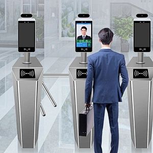 Face recognition access controller screening camera
