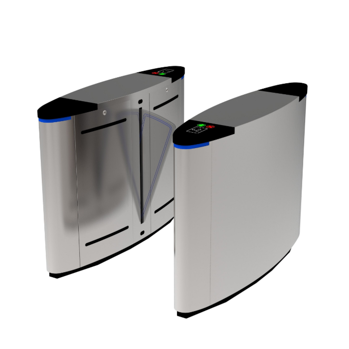 Office Access Control Swing Turnstile Flap Barrier Turnstile Gate