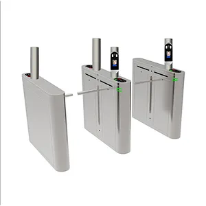 China Factory Access Control Gate Turnstile Single Arm Swing Gate