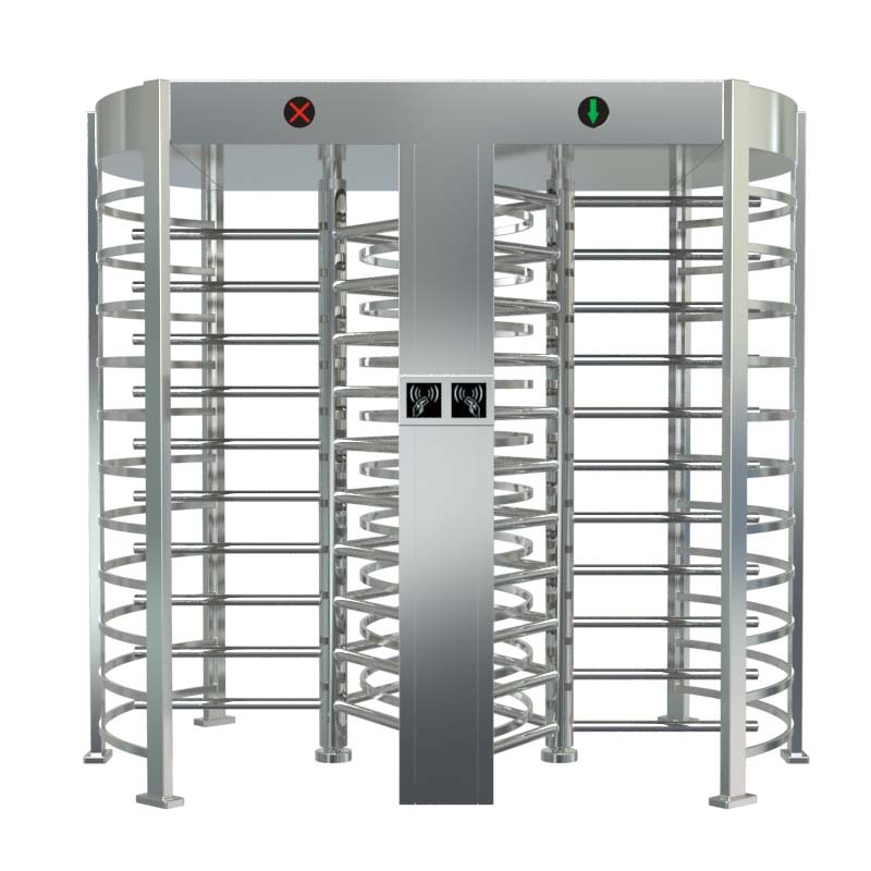 automatic full height turnstile price with rfid full height turnstile gate with access control