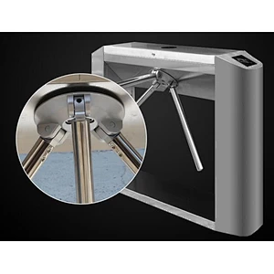 Semi Automatic Three Roller Tripod Turnstile Mechanism