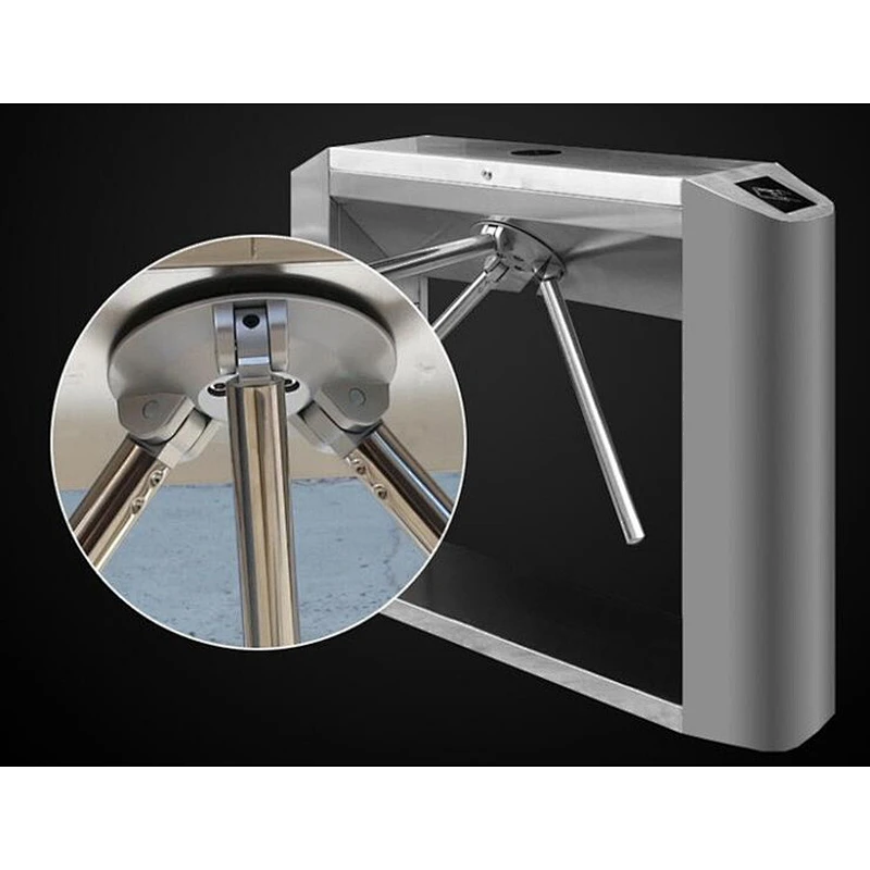 Semi Automatic Three Roller Tripod Turnstile Mechanism