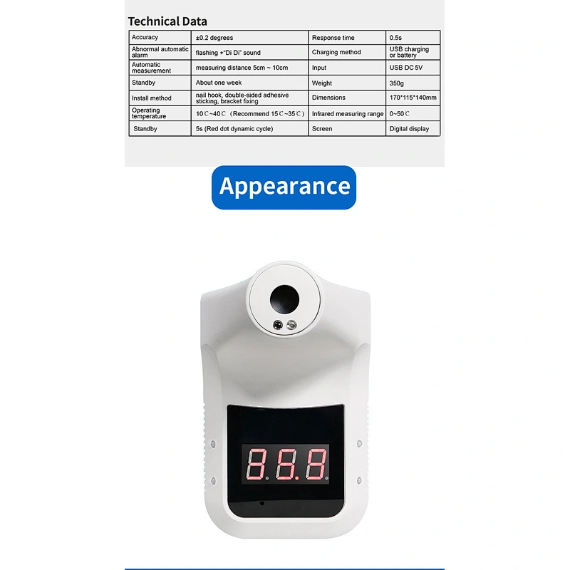 K3 Measurement Reading Tool Wall Hanging with Automatic Alarm System