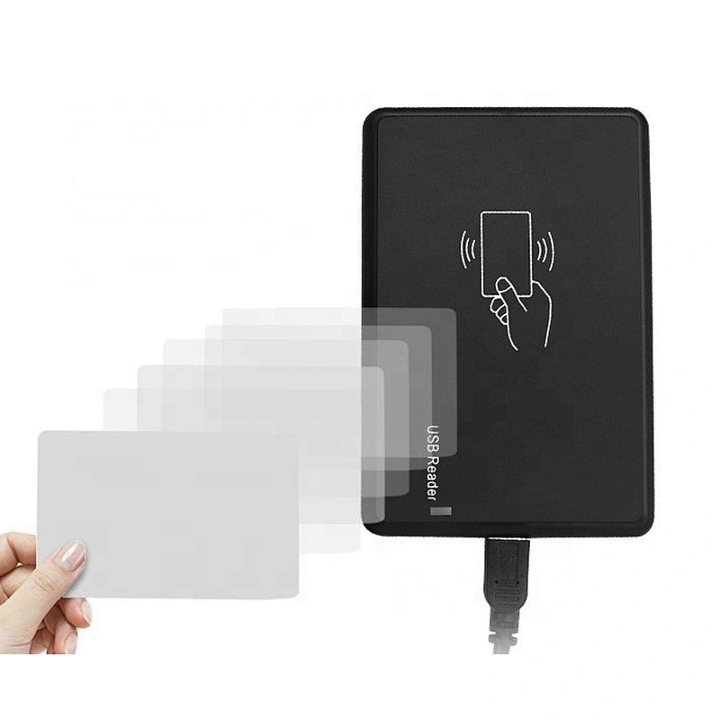 USB Port RFID Internet Cafe IC ID Chip Card Issuer Reader Writer with Software