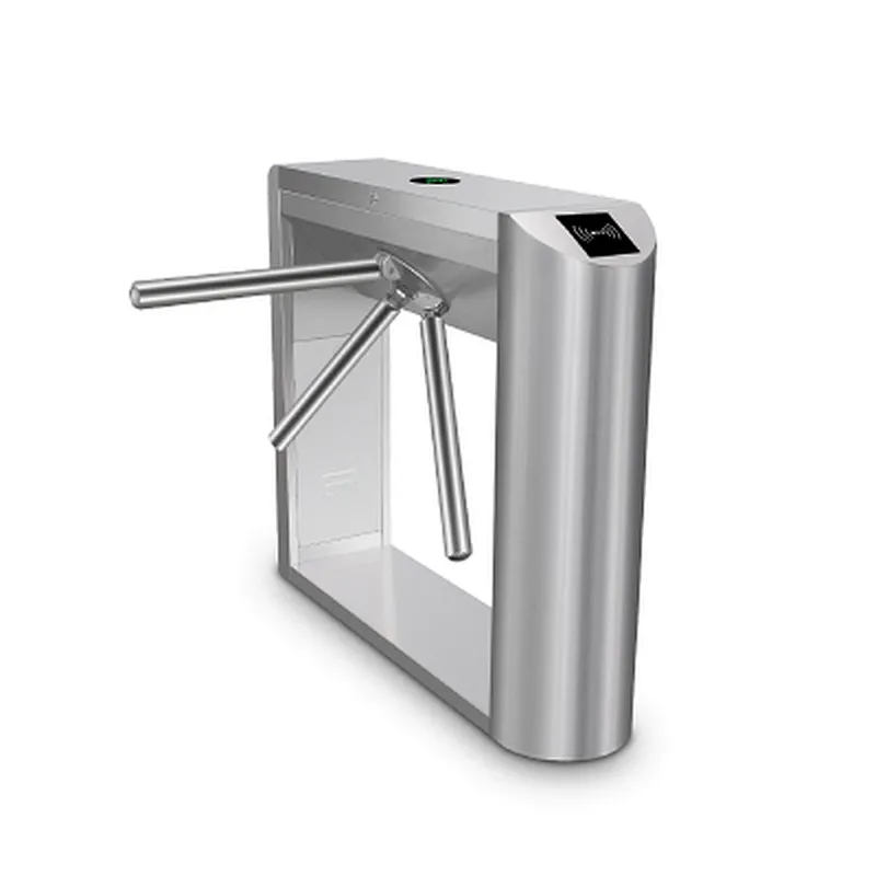 Tripod Turnstile Gate Tripod Turnstile Semi-Auto 304  Access Control RFID Card scan QR code  Reader Turnstile  Gate