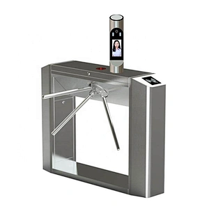 Automatic Entrance Security Counter Face Recognition Tripod Turnstile