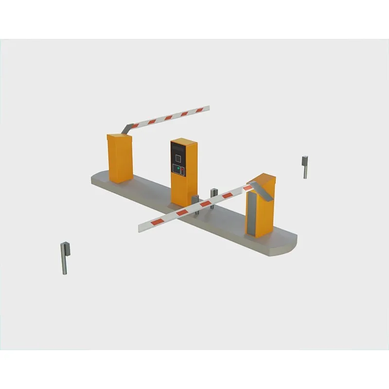 Boom Barrier Gate System High Speed Straight Arm Barrier Gate For Parking System