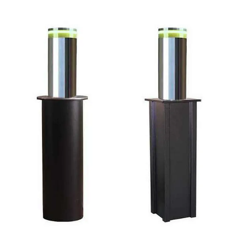 automatic bollard IP65 Remote Control Retractable Electric Automatic rising Hydraulic LED Bollards