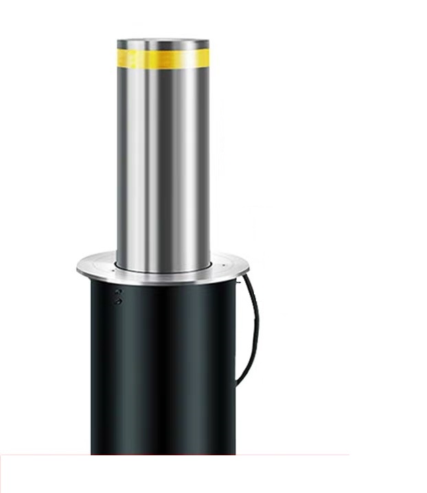 Automatic Stainless Steel Retractable Bollard For Vehicle Access Control
