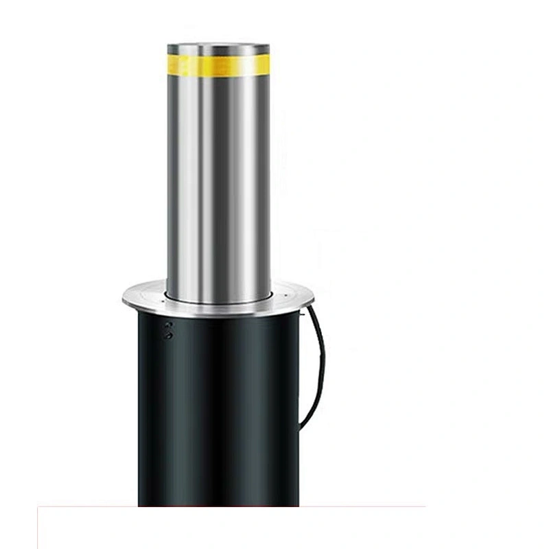 Automatic Stainless Steel Retractable Bollard For Vehicle Access Control