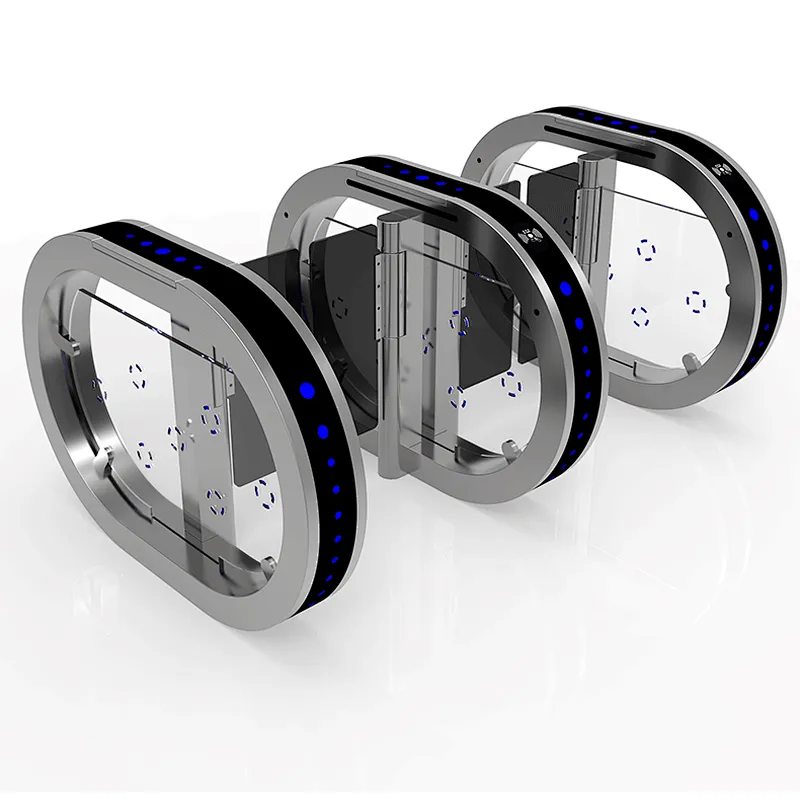 Pedestrian Gates Access Control Speed Gate Turnstile Half Waist for Airport