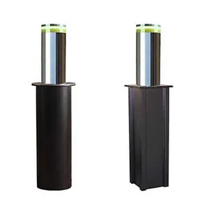 IP68 Outdoor Stainless Steel Garden Hydraulic Automatic Lifting Bollard Road Blocker