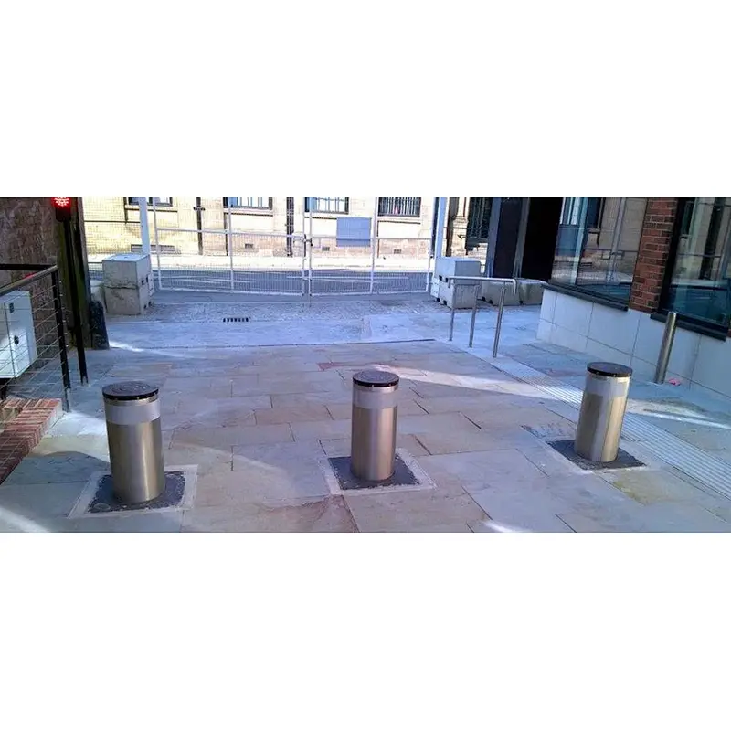 Traffic Management Access Control Automatic Rising Bollards