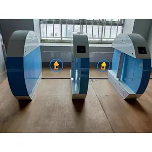 Kindergarten Fingerprint RFID Bracelet Swing Turnstile Barrier Gate in School