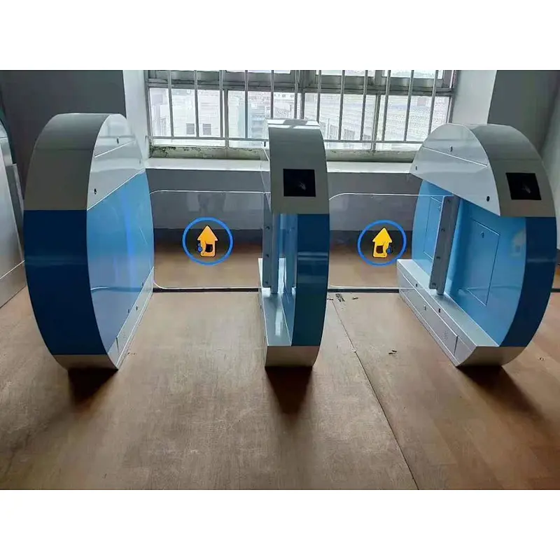 Kindergarten Fingerprint RFID Bracelet Swing Turnstile Barrier Gate in School