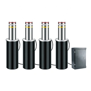Outdoor LED customized hydraulic automatic bollard barrier parking traffic bollard