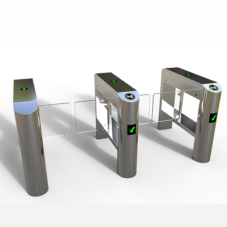 Access System Security Control Supermarket Entrance Barrier Gate Swing Door