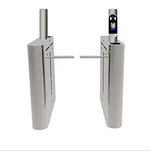 Face Recognition Automatic Access Control Anti Static Entrance Drop Arm Security Turnstile