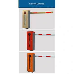High quality automatic DC motor gate barrier automatic parking boom barrier gate