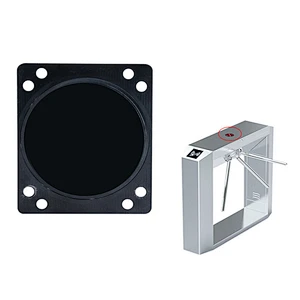 Top Acrylic Cover for LED Red Green Arrow Light Direction Panel on Turnstile Spare Parts Accessory