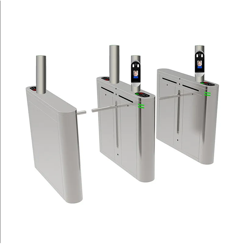 Face Recognition Automatic Access Control Anti Static Entrance Drop Arm Security Turnstile