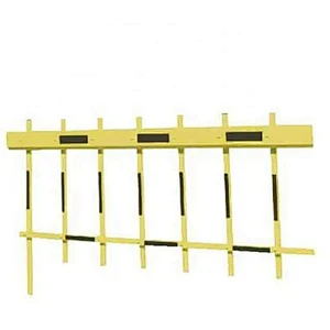 24V motor  Fence Boom Barrier Gate/ Boom Gate with Fencing Arm