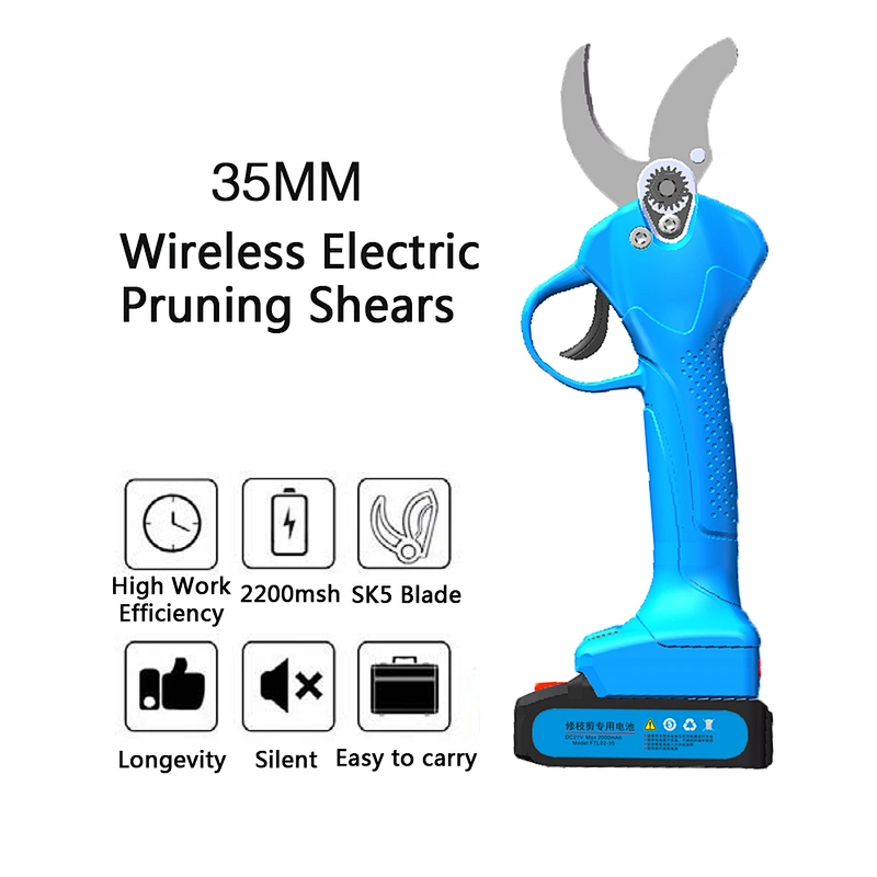 Max 35mm cordless electric pruner shear pruning shears professional electric pruning shears
