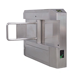 Access Control Bi-Directional Coin Operated Swing Gate Turnstile For Gym