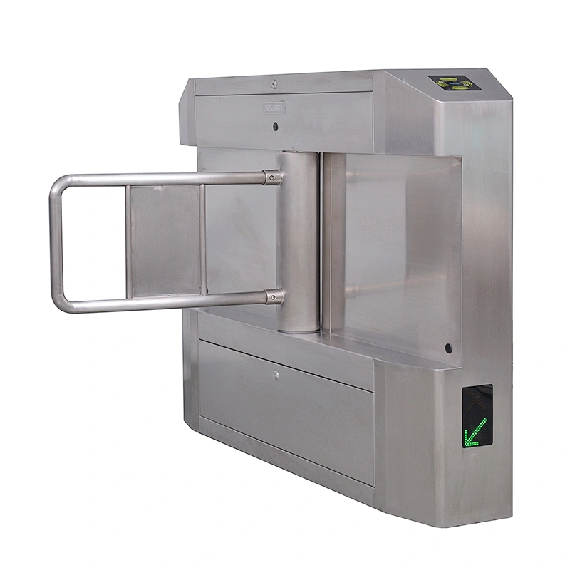 Access Control Bi-Directional Coin Operated Swing Gate Turnstile For Gym