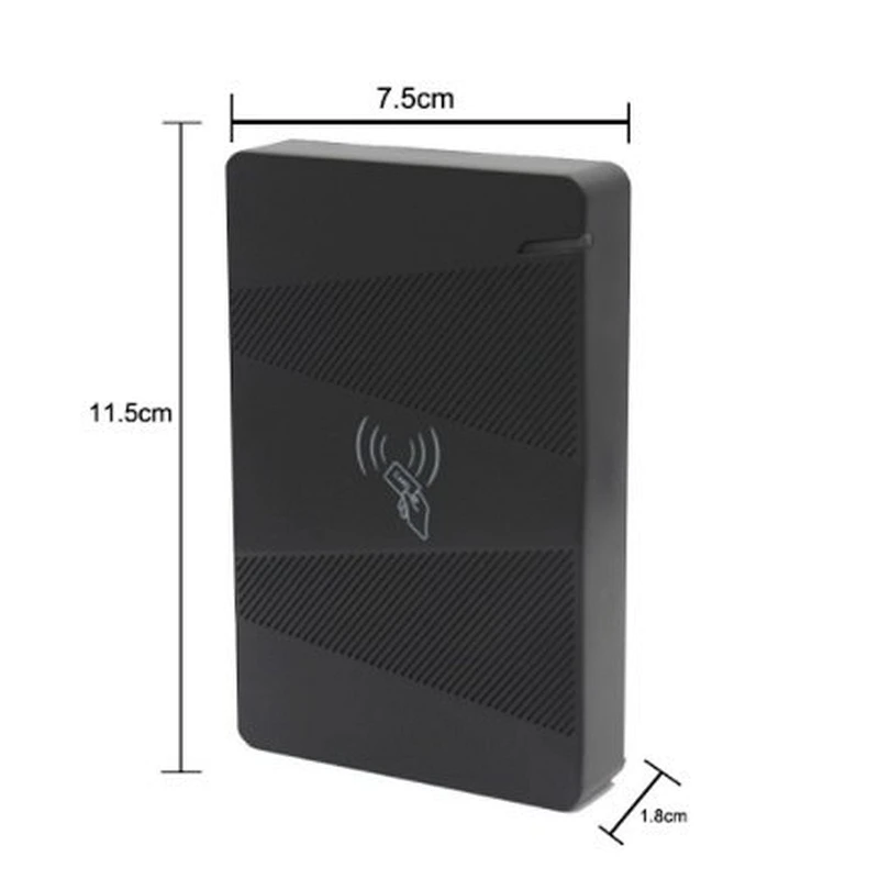 125khz 13.56Mhz Access Control Card Reader Wiegand 26 34 Proximity Card Reader IP65 Waterproof Security RFID EM ID Card Reader