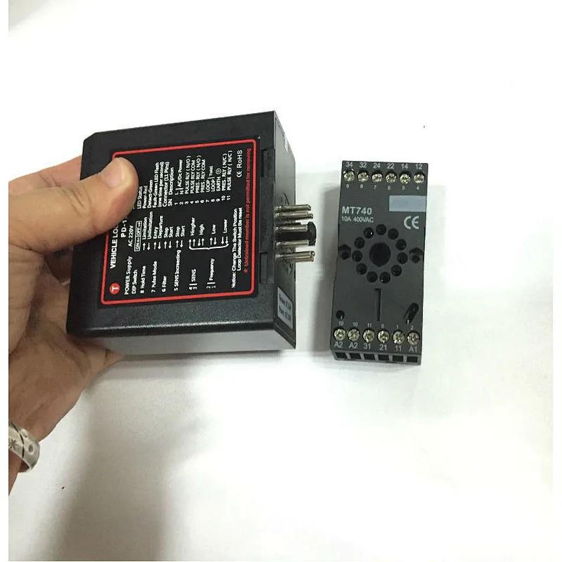 High qulity vechicle  metal detector Boom Barrier Loop Detector