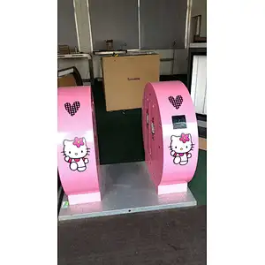 OEM/ODM Stainless Steel Colorful Access Control Bi-directional  kindergarten Flap Barrier Turnstile for school