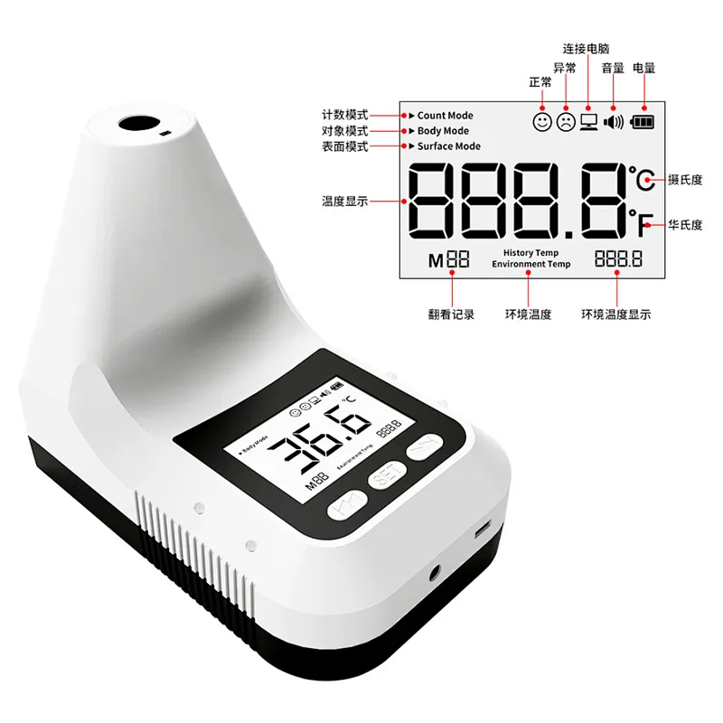 K3 measurement reading tool wall hanging with automatic alarm system