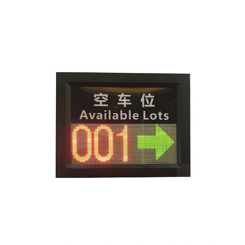 Car Parking Lots Guidance System With LED Sisplay Available Lots Signboard