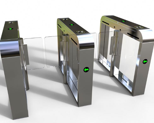 Door Access Control Automatic System with Pedestrian Control Sliding Barrier Gate Entrance Turnstile