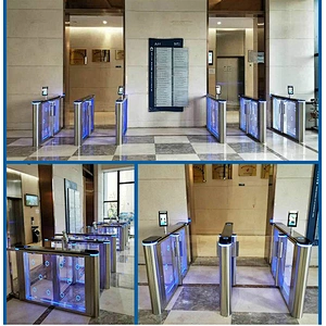Automatic Facial Recognition Access Control Gates Turnstile