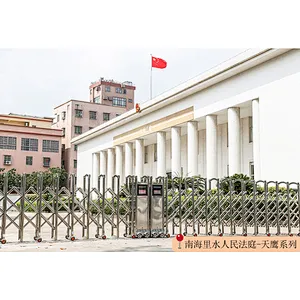 Automatic Retractable Door Factory Main Door Electric Trackless Telescopic Safety Gate