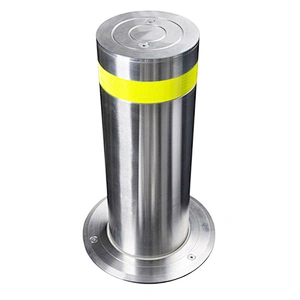 Factory Supply  Full Automatic Traffic Barrier Hydraulic Rising Bollards for Road Bollards