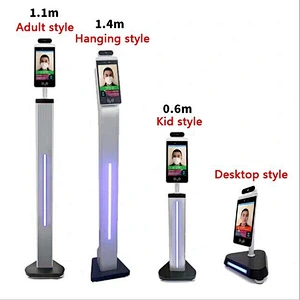 8 Inches 30000 Capacity Intercom System Facial Recognition Access Control With Touch Screen and Free SDK