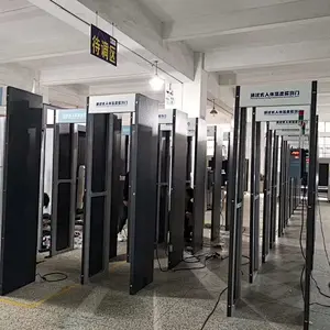 Light Weight Outdoor Walk Through Security Metal Detector Gate