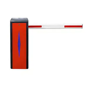 Access Road Auto Steel Barrier Gate  with 6 Meters Boom Manufacturers