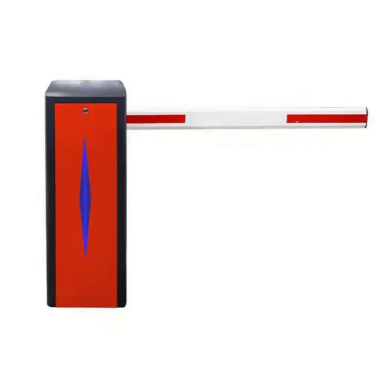 Access Road Auto Steel Barrier Gate  with 6 Meters Boom Manufacturers