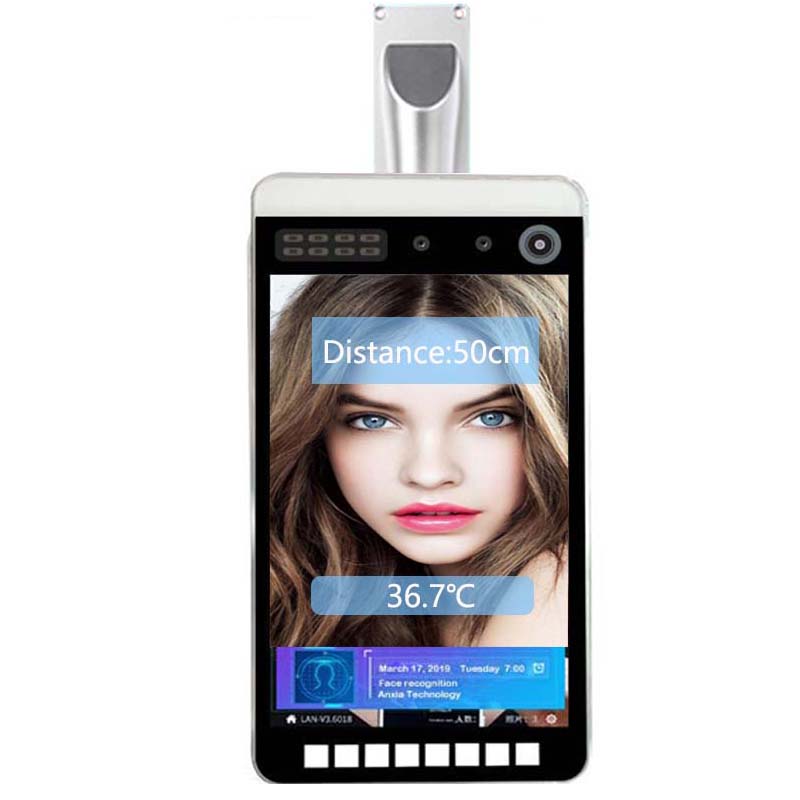 7 inch Non-contact Wireless Touch Screen Facial Recognition Access Control System