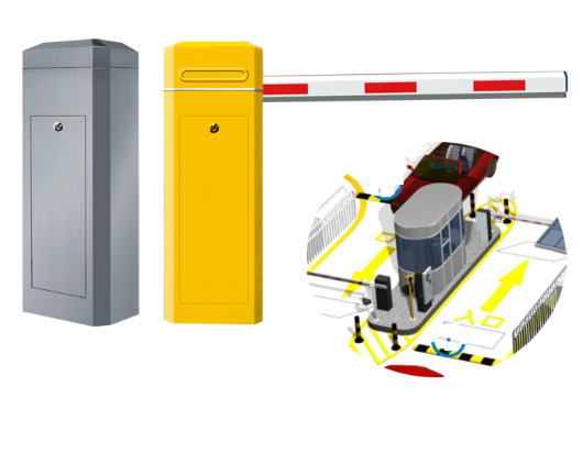 Road Barrier Gate Parking Lot RFID Vehicle Access Speed Control System for Toll System