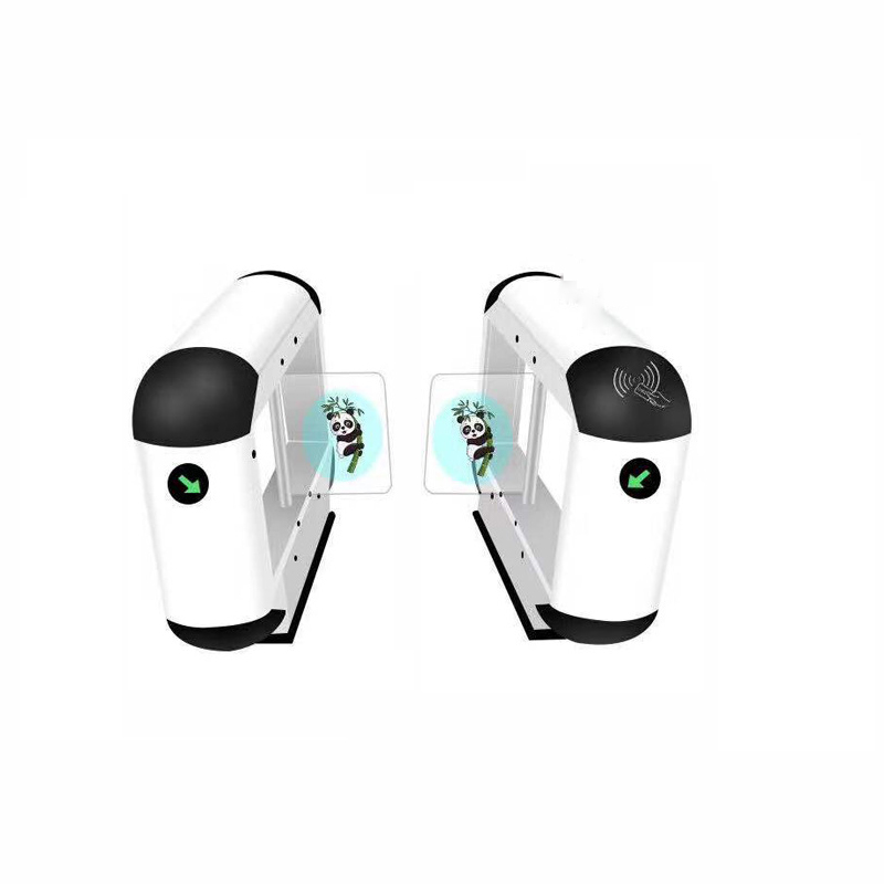 GYM Station Automatic RFID Security Retractable Flap Barrier Gate Hight end turnstile gate