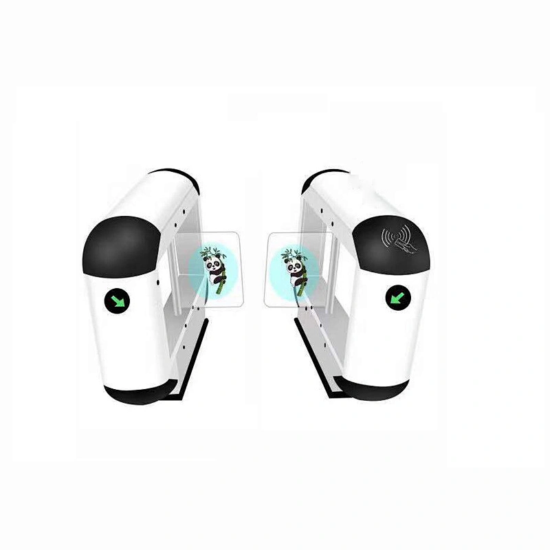 GYM Station Automatic RFID Security Retractable Flap Barrier Gate Hight end turnstile gate