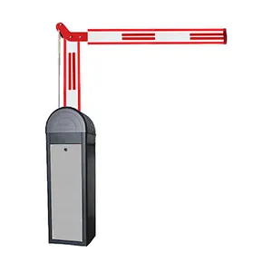 Automatic Car Parking System Access Road Barrier Gate with 180/90 degree Pole