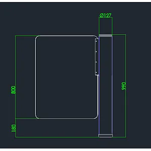 Cylindrical Speed Gate Security System Self Closing Fast lane Flap Barrier Speed Gate Suppliers