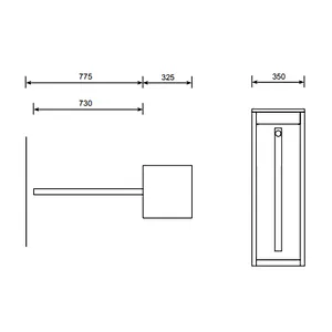 Vertical Intelligent Security Protection Single Arm Swing Barrier Gate Turnstile for Supermarket Entrance