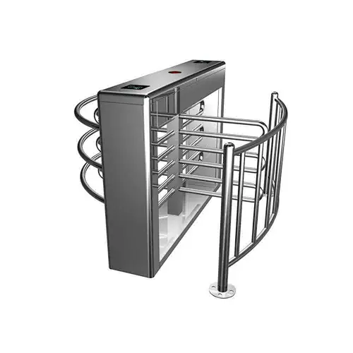 Half Height Block Turnstile 3D Model